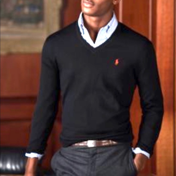 Polo Ralph Lauren Other - Polo Ralph Lauren V-Neck Sweater - Size: Medium